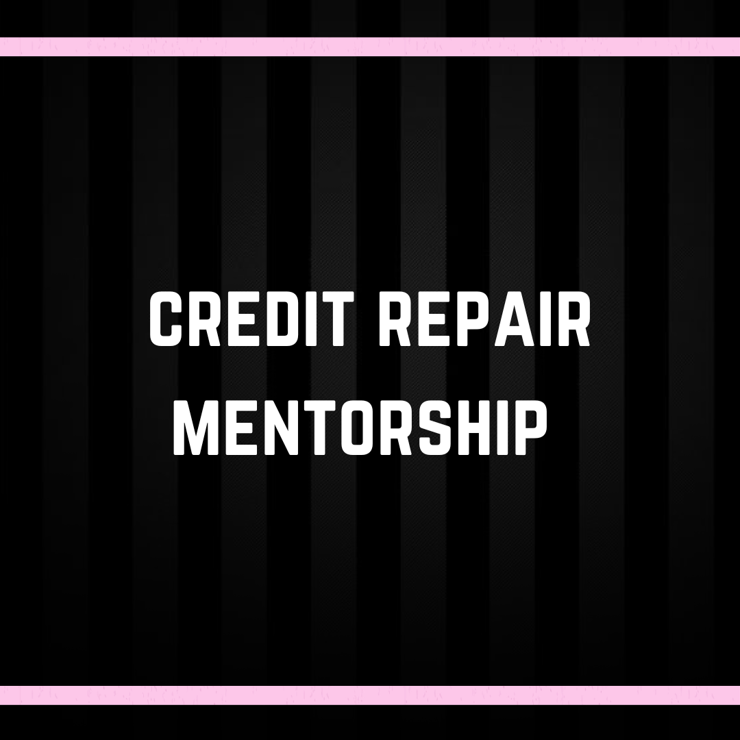 Credit Repair Mentorship